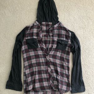 Flannel Hoodie